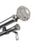 Hermosa Home Crystal 1" Diameter Decorative Window Double Curtain Rod 120-170" - Satin Nickel